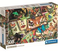 Clementoni puzzle collezione di farfalle 500 pezzi