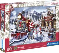 Clementoni Puzzle Collezione di Natale: Stazione Ferroviaria 500 pezzi