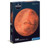 Clementoni CLM35107 Puzzle da 500 Pezzi Round - Space Collection: Marte