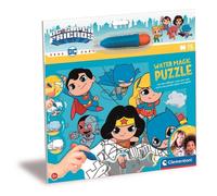 Clementoni Puzzle con Pittura ad Acqua: DC Super Friends 15 Pezzi