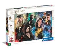 Clementoni Puzzle da 104 Pezzi - Supercolor: Harry Potter