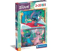 Clementoni - Puzzle 2x20 Disney: Punto - 40-99 Pezzi