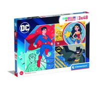 clementoni Puzzle dc Comics 3x48 pezzi 1 St