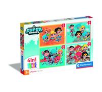 clementoni Puzzle dc Super Friends 4in1 (12+16+20+24 pezzi) 1 St
