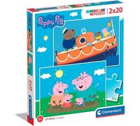 clementoni Puzzle del maiale Pepin 2x20 pezzi 1 St