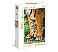 Clementoni Puzzle Di Alta Qualità 500 PZ Tigre Del Bengala E Suo Cucciolo 35046