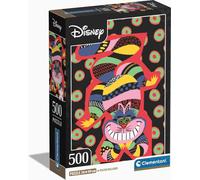 Clementoni 35533 Disney Alice In Wonderland Jigsaw Cheshire Cat 500 Pieces-Poste