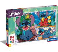 Clementoni - Puzzle Disney: Punto 104 maxi - 100 Pezzi