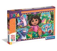 Clementoni - Puzzle Dora 104 maxi - 100 Pezzi