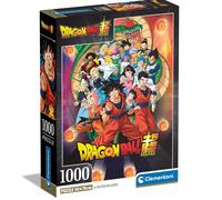 Clementoni - Dragonball Dragonball-1000 Pieces, Poster Included, Anime, Manga, S