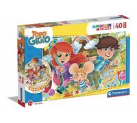 clementoni puzzle gigante da pavimento Gigio il topo 40 pezzi 1 St