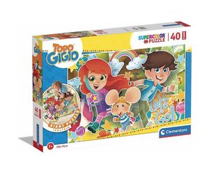 clementoni puzzle gigante da pavimento Gigio il topo 40 pezzi 1 St