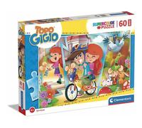 clementoni Puzzle Gigio il topo si diverteß con i suoi amici maxi 60 p