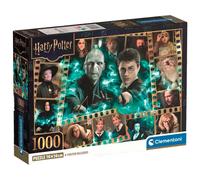 Clementoni - Puzzle 1000 Pezzi per Adulti e Ragazzi, Special Series, Tema Harry Potter, Compact Box con Poster Incluso, Idea Regalo Uomo e Donna, Made in Italy, 70x50 cm, 37048