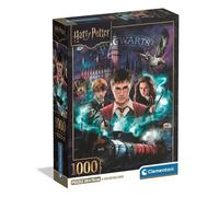 Clementoni - Puzzle 1000 Pezzi per Adulti e Ragazzi, Tema Harry Potter, con Poster Incluso, Compact Box, Idea Regalo Uomo e Donna, Made in Italy, 50x70 cm, 37047