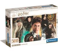 Clementoni 35534 Harry Potter Jigsaw 500 Pieces-Poster Included, Puzzle for Adul