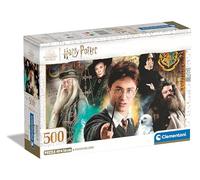 Clementoni 35534 Harry Potter Jigsaw 500 Pieces-Poster Included, Puzzle for Adul