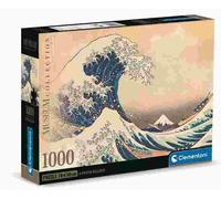 Clementoni - Puzzle Hokusai: La grande onda - 1000 Pezzi