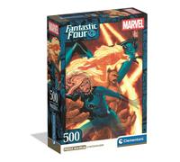 Clementoni - Puzzle I Fantastici Quattro compatti - 500 Pezzi