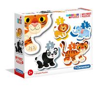 Clementoni - Puzzle I miei primi puzzle: Safari - 1-39 Pezzi