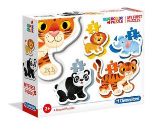Clementoni - Puzzle I miei primi puzzle: Safari - 1-39 Pezzi