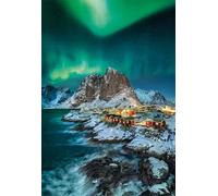 Clementoni - Puzzle Isole Lofoten compatte - 1000 Pezzi