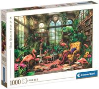 Clementoni - Puzzle La biblioteca della serra - 1000 Pezzi
