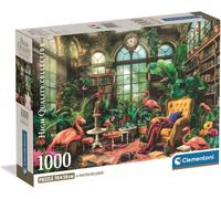 Clementoni - Puzzle La biblioteca della serra - 1000 Pezzi