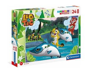 clementoni Puzzle Leo e Tig sull'acqua maxi 24 pezzi 1 St