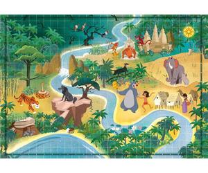Clementoni - Puzzle Mappe della storia: Il libro della giungla - 1000 Pezzi