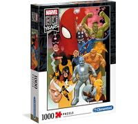 Clementoni Puzzle Marvel 80 Years 1000 Parti Supereroi Ironman Tempo Libero