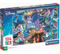 Clementoni 25766 Disney Jigsaw Magical Moments 104 Pieces-Supercolor Children 6-