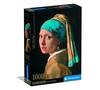 Clementoni Puzzle Museo Vermeer La Ragazza Con L´orecchino Di Perla 1000 Pezzi