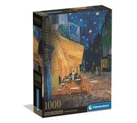 Clementoni Puzzle Van Gogh 1000 pezzi – Museum Collection Caffè di Notte con poster 50x70 cm