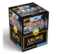 Clementoni Puzzle Naruto Shippuden Naruto Vs. Sasuke Box Cube 500 Pezzi Puzzle A