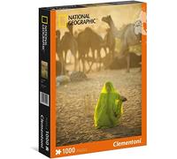 Clementoni Puzzle National Geographic "Sari" 1000 Pezzi Donna Indiana