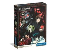 Clementoni Puzzle Death Note Horror Series, 1000 Pezzi, 50x70 cm, con Poster Incluso, Multicolore