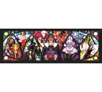 Clementoni - Puzzle Panorama dei cattivi Disney - 1000 Pezzi