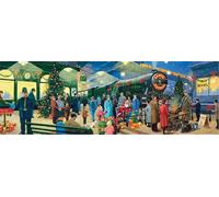 Clementoni puzzle panoramico Collezione di Natale: Santa, 1000 pezzi