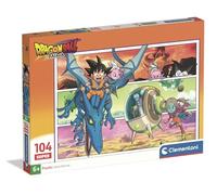 Clementoni - Puzzle per Bambini 104 Pezzi, per Bambini 6+ Anni, Illustrazione con Dragon Ball Daima, Idea Regalo, Made in Italy, 48,5x33,5 cm, 25095
