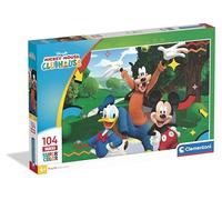 Puzzle - Clementoni: Maxi Puzzle 104 Pz - Mickey Mouse