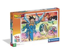 Clementoni - Puzzle per Bambini 104 Pezzi Supercolor, per Bambini 6+ Anni, Illustrazione con Personaggi della Serie Dragonball Daima, Idea Regalo, Made in Italy, 38x27 cm, 25089