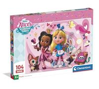 Clementoni - Puzzle per Bambini 104 Pezzi Supercolor, per Bambini 6+ Anni, Illustrazione con Personaggi dal Cartone Disney Inside Out 2, Idea Regalo, Made in Italy, 48,5x33,5 cm, 25046