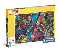 Clementoni Puzzle Avengers vs. cattivi 104 pezzi