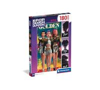Clementoni - Puzzle per Bambini 180 Pezzi Super, per Bambini 7+ Anni, Illustrazione con Personaggi della Serie K-pop Demon Hunters, Idea Regalo, Made in Italy, 33,5x48,5 cm, 21761