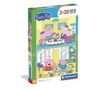 Puzzle - Clementoni: Puzzle 2x20 Pz - Peppa Pig