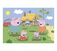 Clementoni - Puzzle per Bambini 30 Pezzi Supercolor, per Bambini 3+ Anni, Illustrazione del Cartone Peppa Pig, Idea Regalo, Made in Italy, 33,5x23,5 cm, 20838