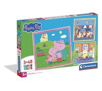 Puzzle - Clementoni: Puzzle 3x48 Pz - Peppa Pig