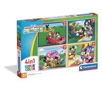 Puzzle - Clementoni: Puzzle 4in1 - Mickey Mouse Club House