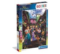 Clementoni - Puzzle per Bambini 60 Pezzi Supercolor, per Bambini 4+ Anni, Illustrazione Disney Encanto, Idea Regalo, Made in Italy, 62x42 cm, 26333